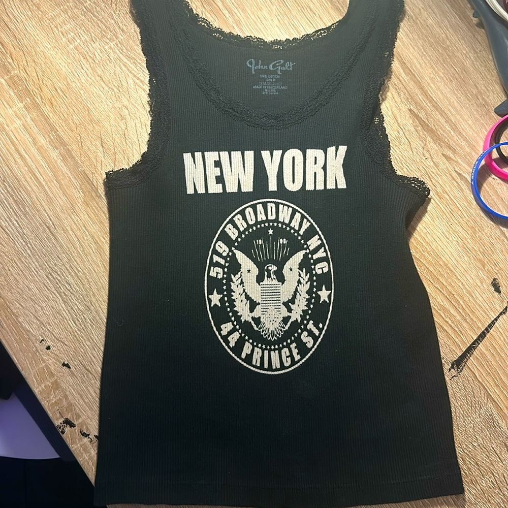 Black size small brandy melville tank top.